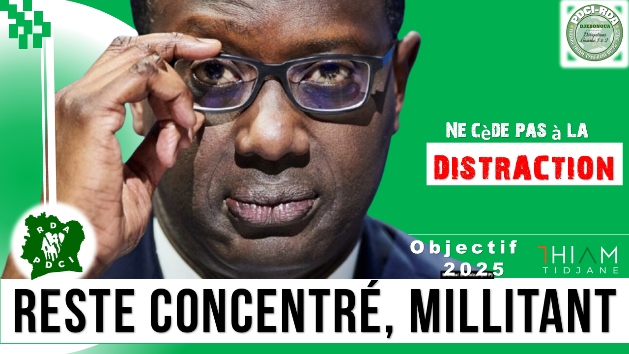 Militants et délégations PDCI-RDA à Djébonoua